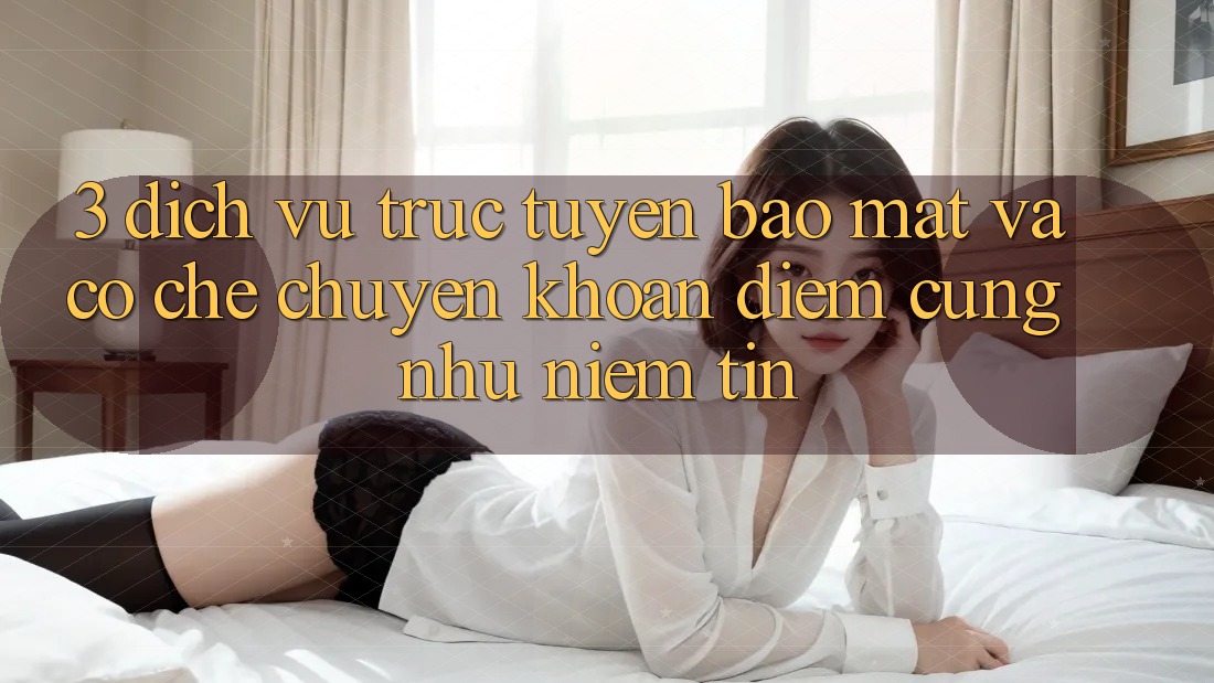 3. Dịch vụ trực tuyến Bảo Mật Và Cơ Chế Chuyển khoản: Điểm Cũng như Niềm Tin 3. Dịch vụ trực tuyến Bảo Mật Và Cơ Chế Chuyển khoản: Điểm Cũng như Niềm Tin