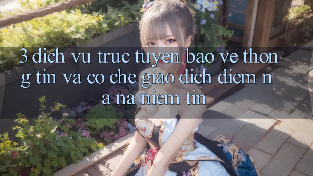 3. Dịch vụ trực tuyến Bảo vệ thông tin Và Cơ Chế Giao Dịch: Điểm Na ná Niềm Tin 3. Dịch vụ trực tuyến Bảo vệ thông tin Và Cơ Chế Giao Dịch: Điểm Na ná Niềm Tin
