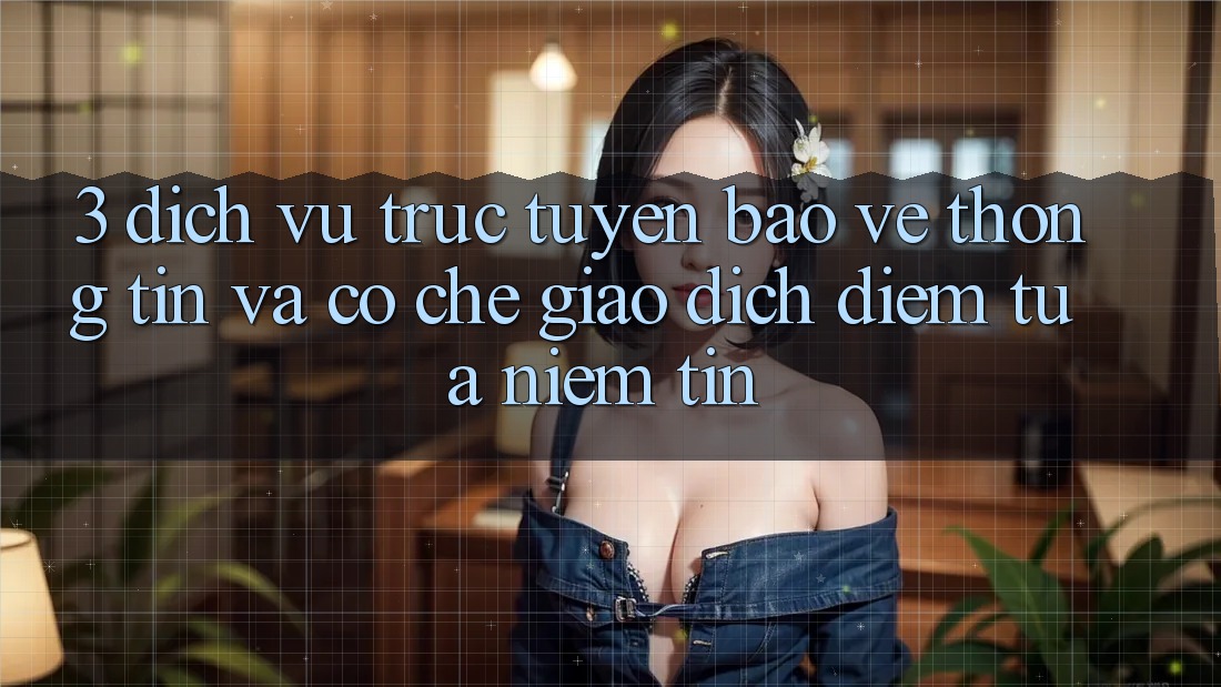3. Dịch vụ trực tuyến Bảo vệ thông tin Và Cơ Chế Giao Dịch: Điểm Tựa Niềm Tin 3. Dịch vụ trực tuyến Bảo vệ thông tin Và Cơ Chế Giao Dịch: Điểm Tựa Niềm Tin