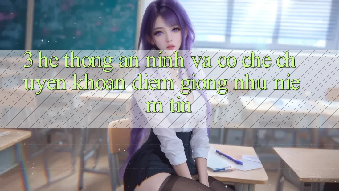 3. Hệ Thống An ninh Và Cơ Chế Chuyển khoản: Điểm Giống như Niềm Tin 3. Hệ Thống An ninh Và Cơ Chế Chuyển khoản: Điểm Giống như Niềm Tin