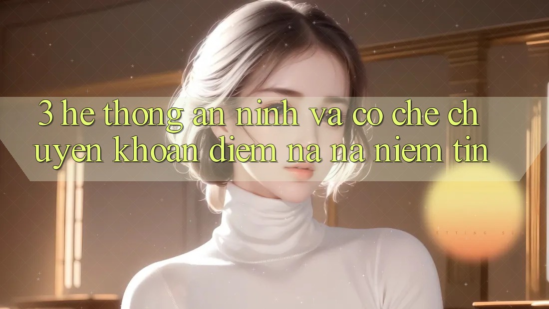 3. Hệ Thống An ninh Và Cơ Chế Chuyển khoản: Điểm Na ná Niềm Tin 3. Hệ Thống An ninh Và Cơ Chế Chuyển khoản: Điểm Na ná Niềm Tin