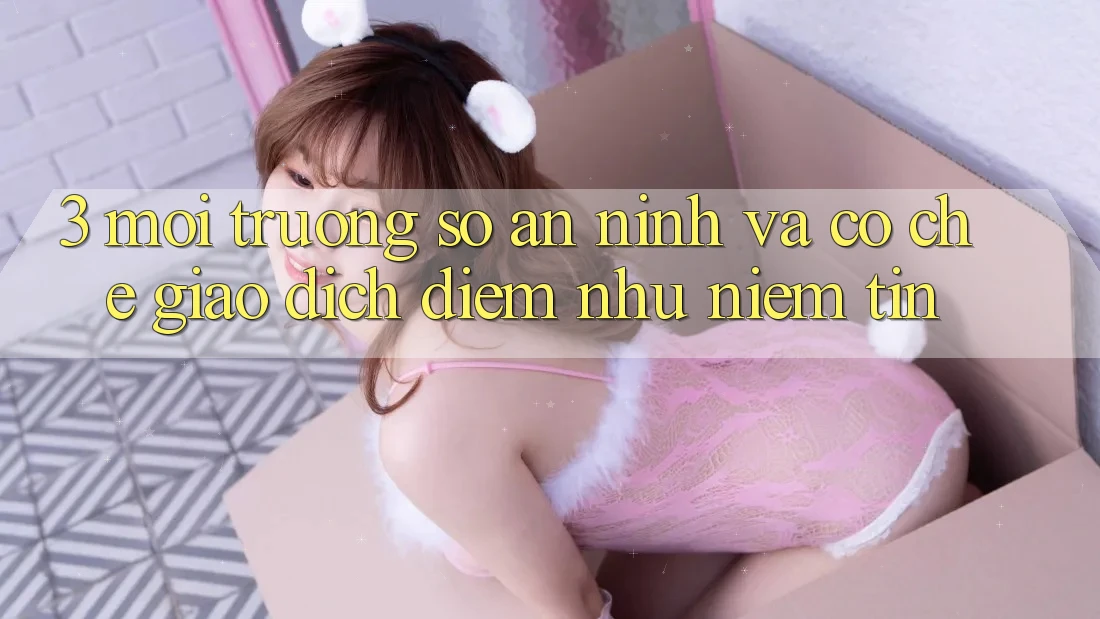 3. Môi trường số An ninh Và Cơ Chế Giao Dịch: Điểm Như Niềm Tin 3. Môi trường số An ninh Và Cơ Chế Giao Dịch: Điểm Như Niềm Tin