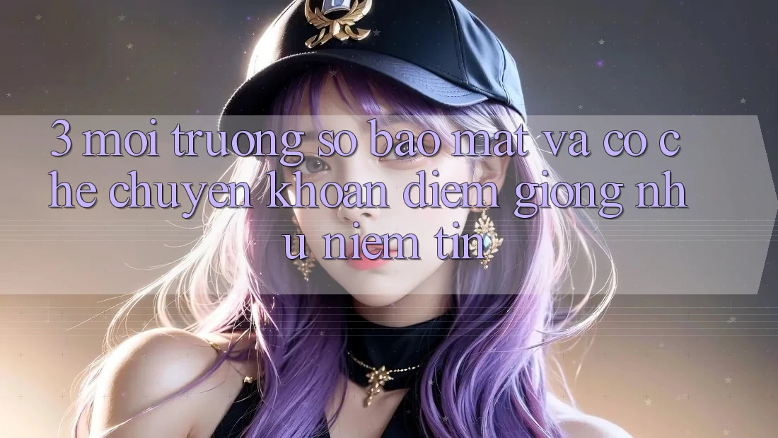 3. Môi trường số Bảo Mật Và Cơ Chế Chuyển khoản: Điểm Giống như Niềm Tin