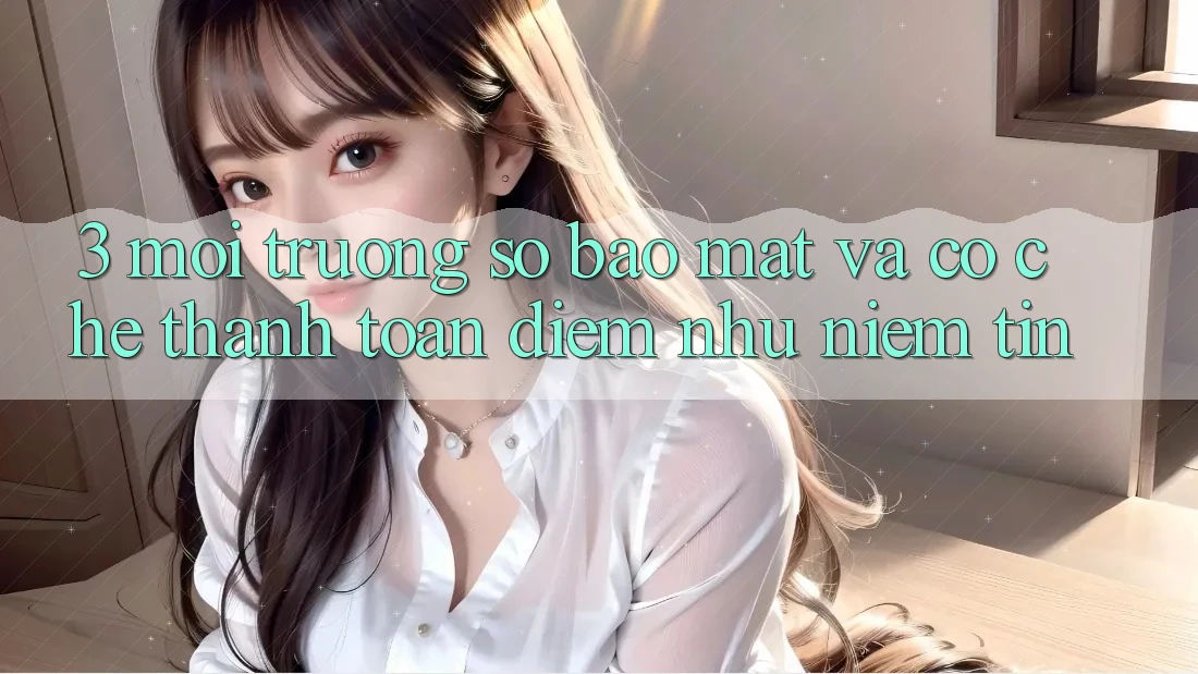 3. Môi trường số Bảo Mật Và Cơ Chế Thanh toán: Điểm Như Niềm Tin
