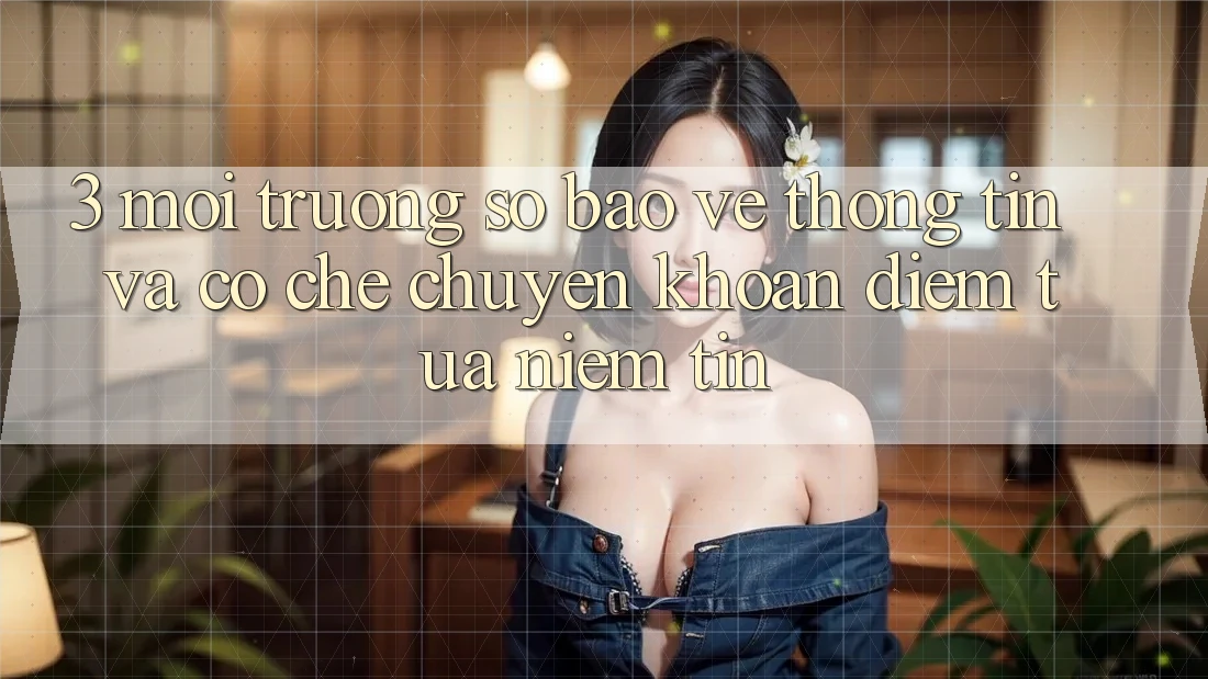3. Môi trường số Bảo vệ thông tin Và Cơ Chế Chuyển khoản: Điểm Tựa Niềm Tin