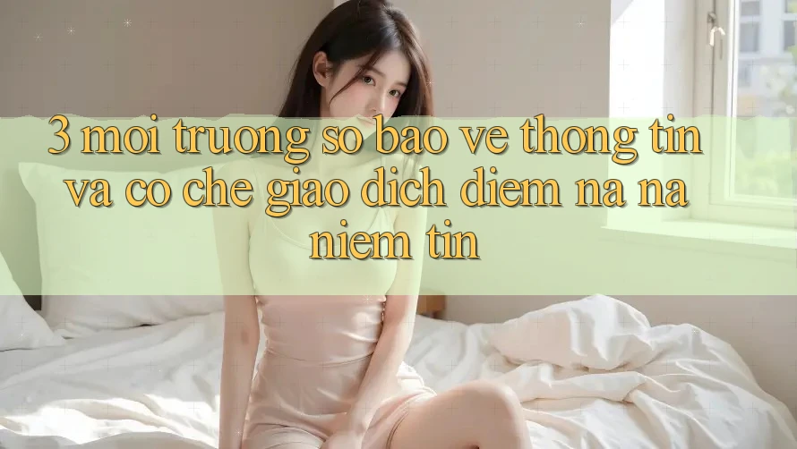 3. Môi trường số Bảo vệ thông tin Và Cơ Chế Giao Dịch: Điểm Na ná Niềm Tin 3. Môi trường số Bảo vệ thông tin Và Cơ Chế Giao Dịch: Điểm Na ná Niềm Tin