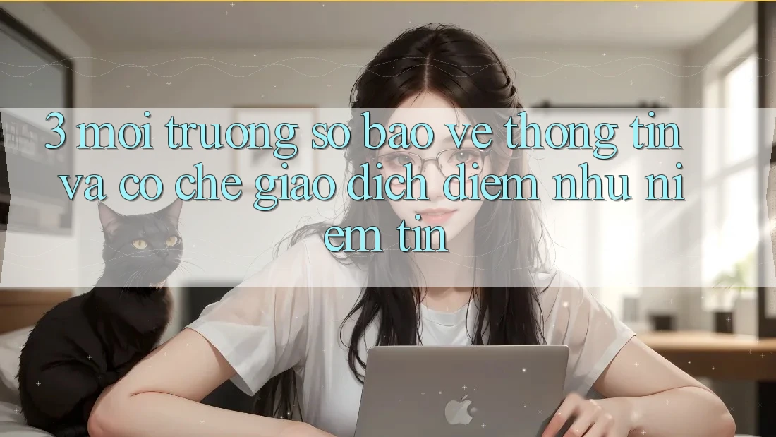 3. Môi trường số Bảo vệ thông tin Và Cơ Chế Giao Dịch: Điểm Như Niềm Tin 3. Môi trường số Bảo vệ thông tin Và Cơ Chế Giao Dịch: Điểm Như Niềm Tin