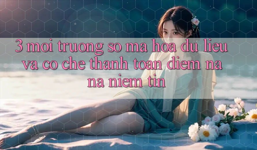 3. Môi trường số Mã hóa dữ liệu Và Cơ Chế Thanh toán: Điểm Na ná Niềm Tin 3. Môi trường số Mã hóa dữ liệu Và Cơ Chế Thanh toán: Điểm Na ná Niềm Tin
