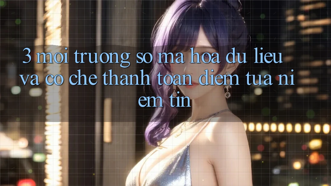 3. Môi trường số Mã hóa dữ liệu Và Cơ Chế Thanh toán: Điểm Tựa Niềm Tin 3. Môi trường số Mã hóa dữ liệu Và Cơ Chế Thanh toán: Điểm Tựa Niềm Tin