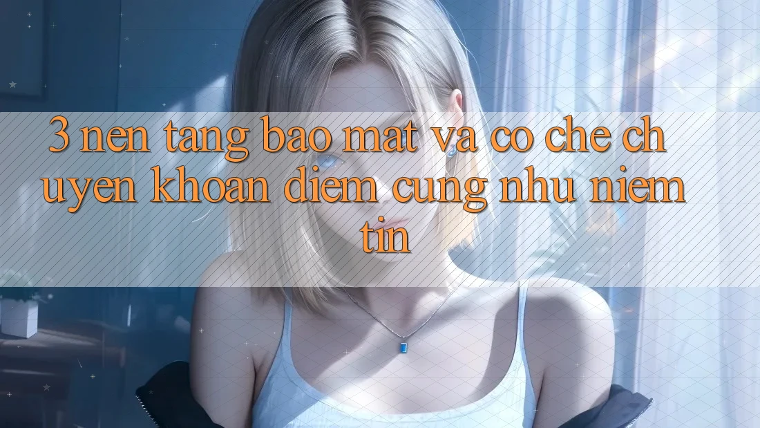 3. Nền tảng Bảo Mật Và Cơ Chế Chuyển khoản: Điểm Cũng như Niềm Tin 3. Nền tảng Bảo Mật Và Cơ Chế Chuyển khoản: Điểm Cũng như Niềm Tin