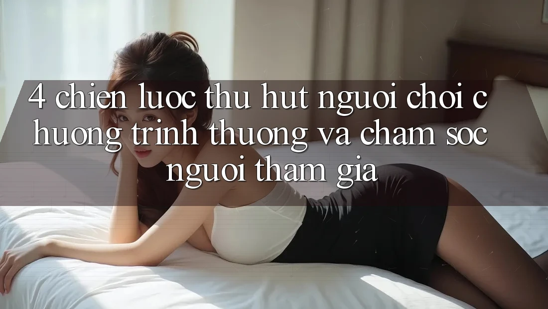 4. Chiến Lược Thu Hút Người Chơi: Chương trình thưởng Và Chăm Sóc Người tham gia 4. Chiến Lược Thu Hút Người Chơi: Chương trình thưởng Và Chăm Sóc Người tham gia