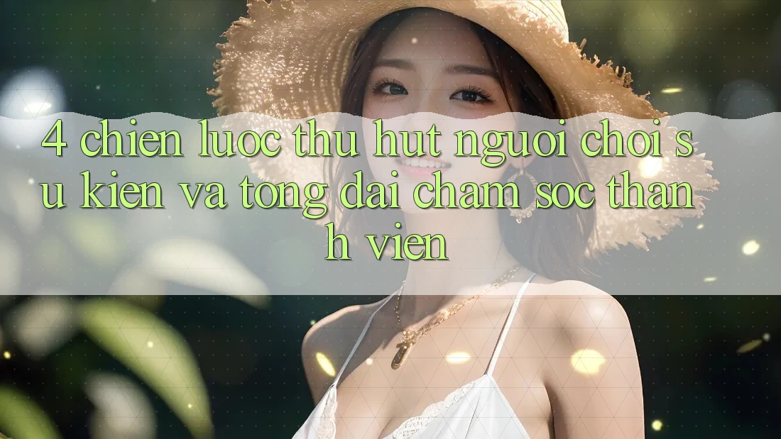4. Chiến Lược Thu Hút Người Chơi: Sự kiện Và Tổng đài chăm sóc thành viên 4. Chiến Lược Thu Hút Người Chơi: Sự kiện Và Tổng đài chăm sóc thành viên