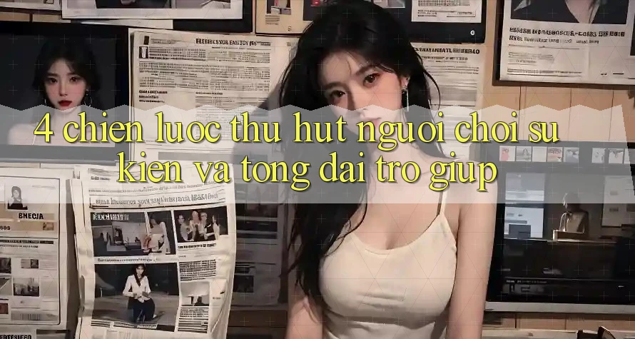 4. Chiến lược Thu Hút Người Chơi: Sự kiện Và Tổng đài trợ giúp