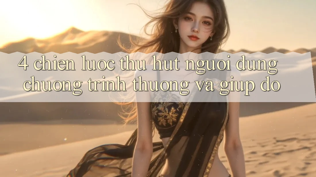 4. Chiến Lược Thu Hút Người dùng: Chương trình thưởng Và Giúp đỡ