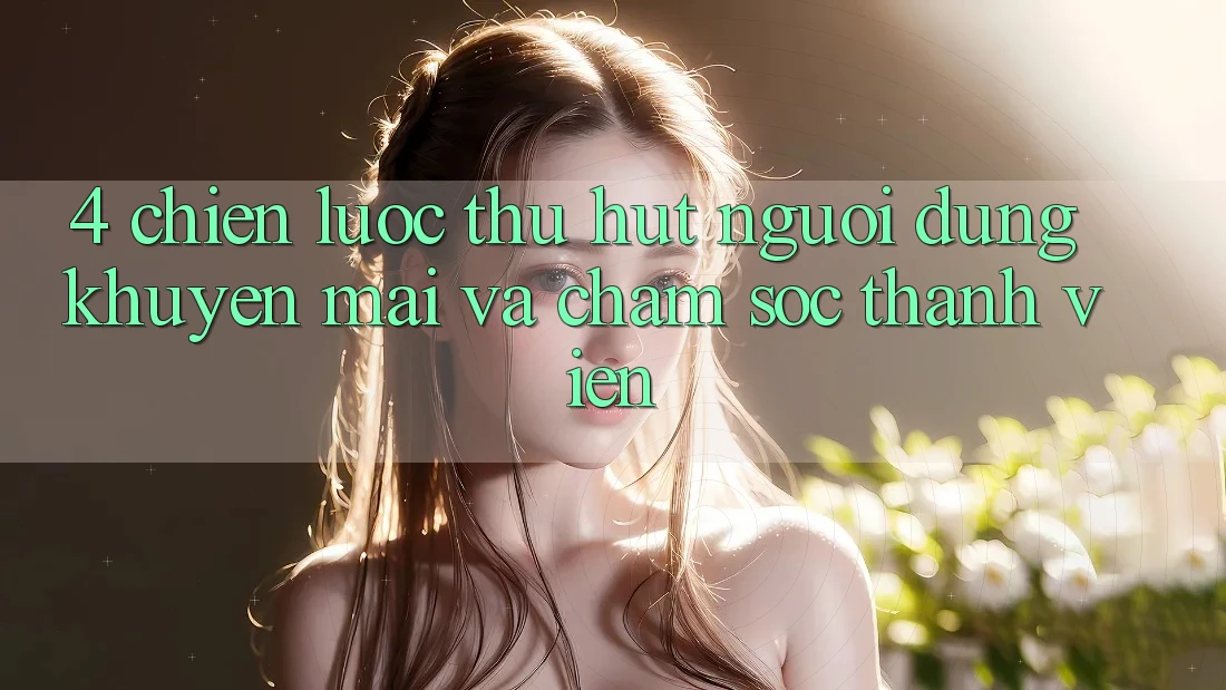 4. Chiến Lược Thu Hút Người dùng: Khuyến mãi Và Chăm Sóc Thành viên 4. Chiến Lược Thu Hút Người dùng: Khuyến mãi Và Chăm Sóc Thành viên