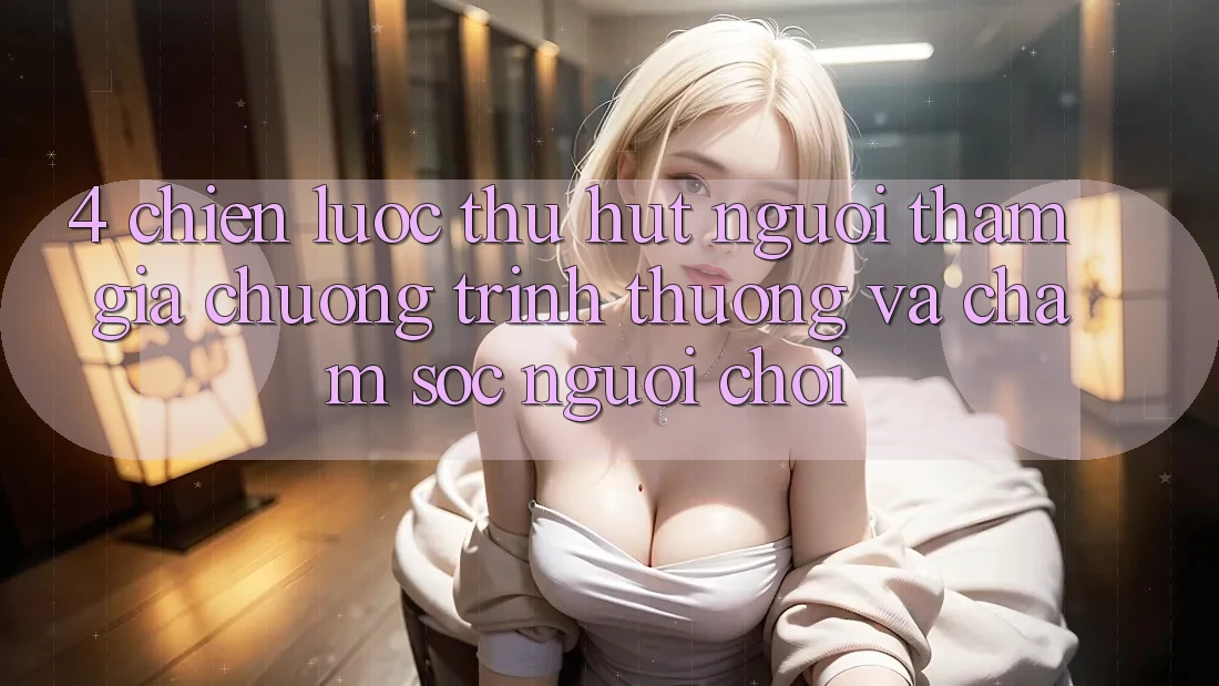 4. Chiến lược Thu Hút Người tham gia: Chương trình thưởng Và Chăm Sóc Người chơi 4. Chiến lược Thu Hút Người tham gia: Chương trình thưởng Và Chăm Sóc Người chơi