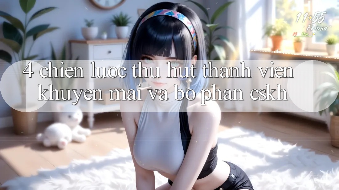 4. Chiến Lược Thu Hút Thành viên: Khuyến mãi Và Bộ phận CSKH 4. Chiến Lược Thu Hút Thành viên: Khuyến mãi Và Bộ phận CSKH