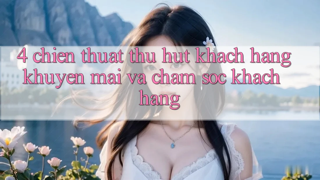4. Chiến thuật Thu Hút Khách hàng: Khuyến mãi Và Chăm Sóc Khách Hàng