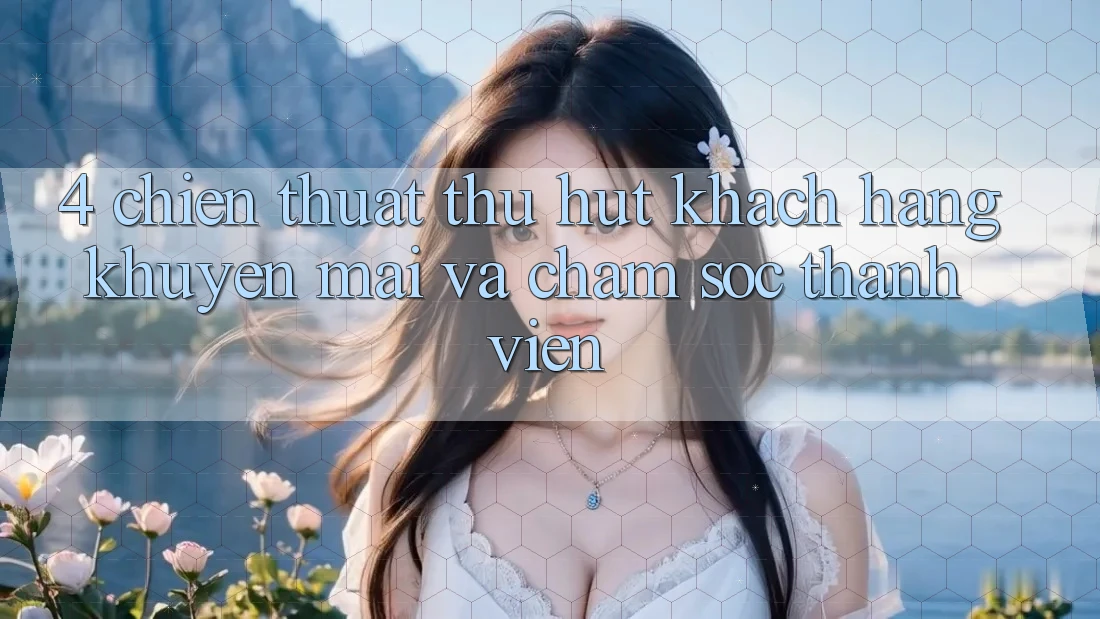 4. Chiến thuật Thu Hút Khách hàng: Khuyến mãi Và Chăm Sóc Thành viên