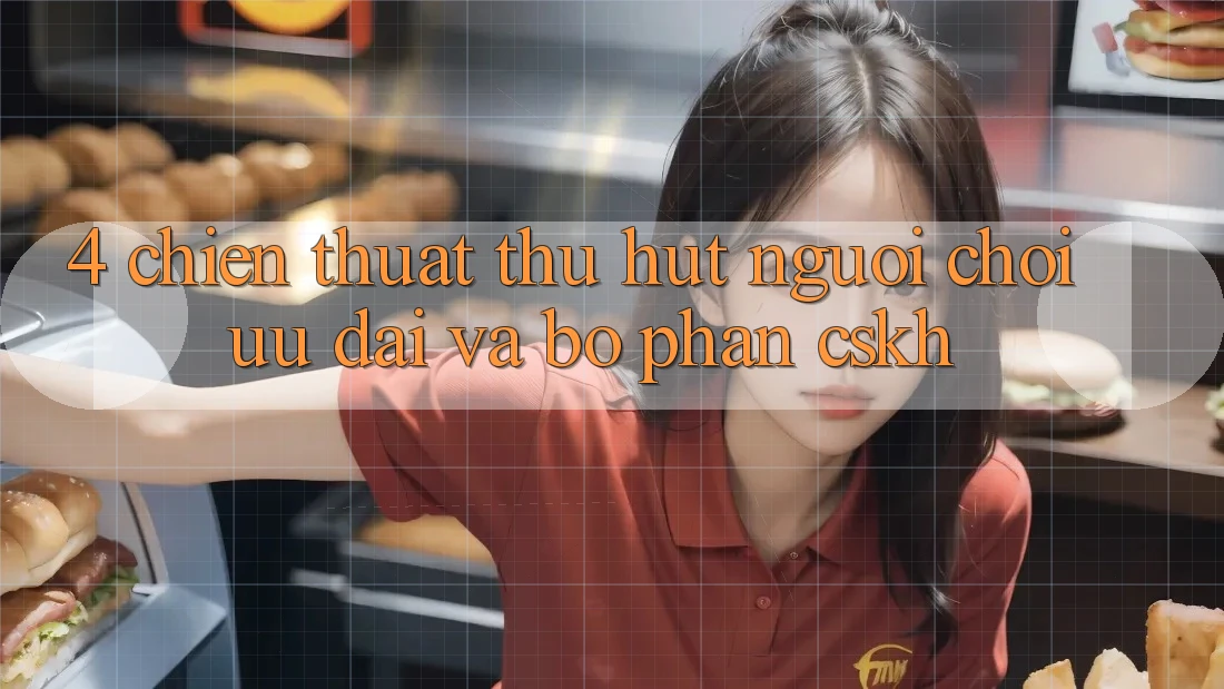 4. Chiến thuật Thu Hút Người Chơi: Ưu Đãi Và Bộ phận CSKH 4. Chiến thuật Thu Hút Người Chơi: Ưu Đãi Và Bộ phận CSKH