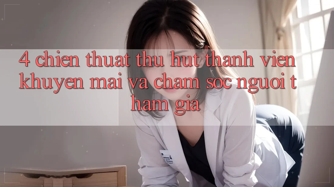 4. Chiến thuật Thu Hút Thành viên: Khuyến mãi Và Chăm Sóc Người tham gia 4. Chiến thuật Thu Hút Thành viên: Khuyến mãi Và Chăm Sóc Người tham gia