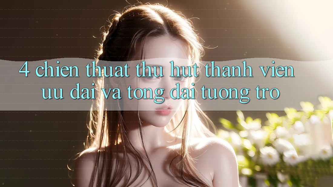 4. Chiến thuật Thu Hút Thành viên: Ưu Đãi Và Tổng đài tương trợ 4. Chiến thuật Thu Hút Thành viên: Ưu Đãi Và Tổng đài tương trợ
