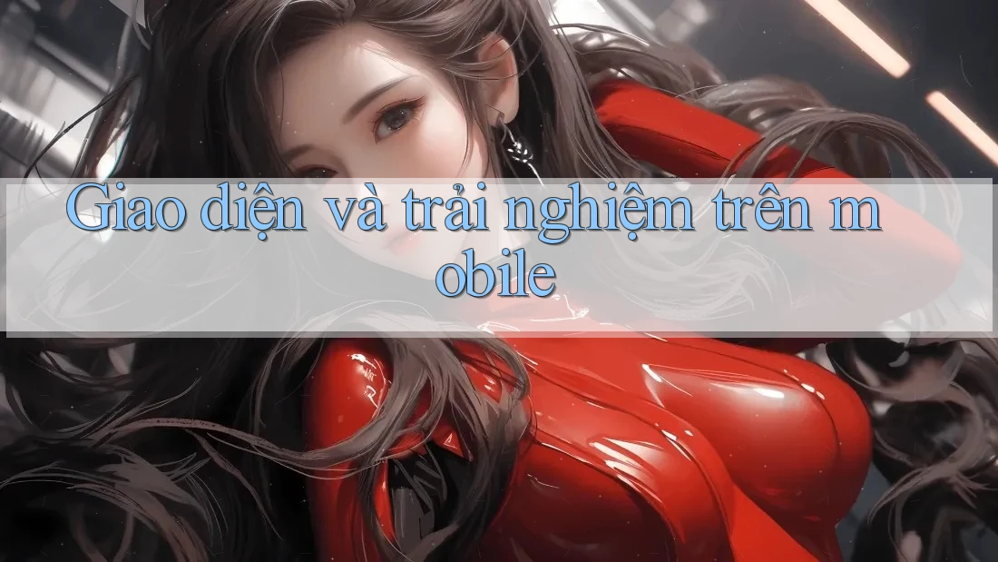 Giao diện và trải nghiệm trên mobile Giao diện và trải nghiệm trên mobile