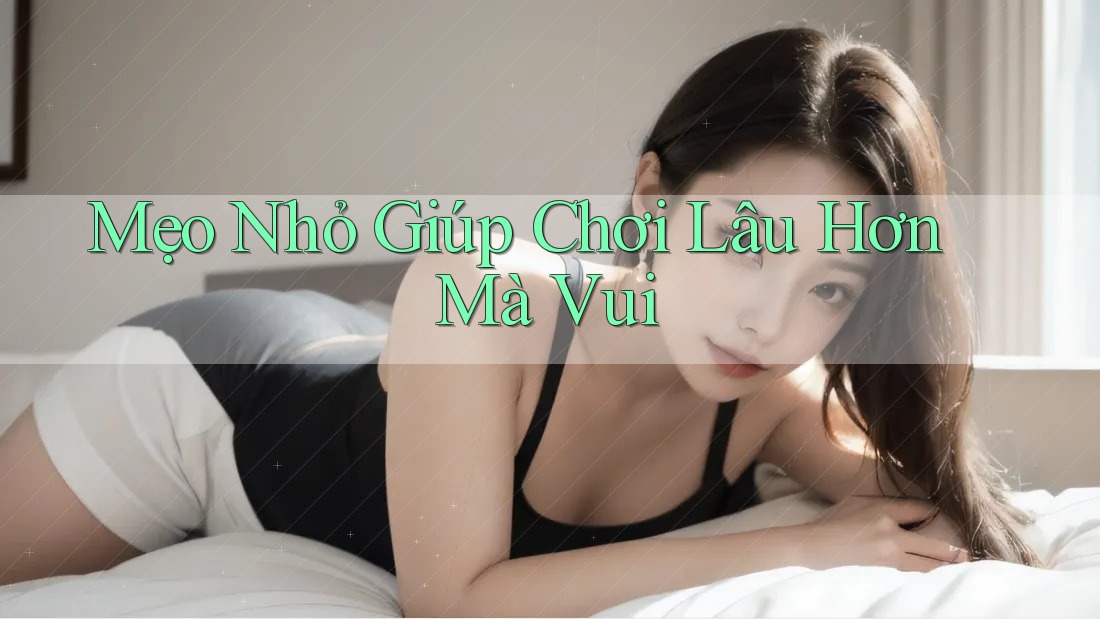 Mẹo Nhỏ Giúp Chơi Lâu Hơn Mà Vui