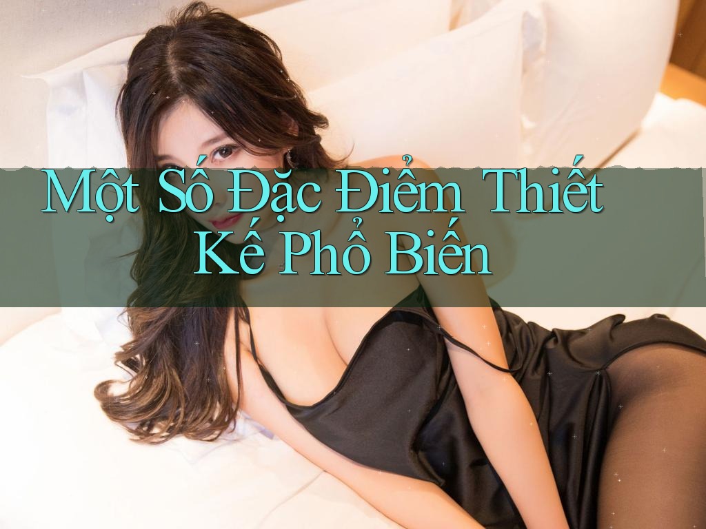 Một Số Đặc Điểm Thiết Kế Phổ Biến Một Số Đặc Điểm Thiết Kế Phổ Biến