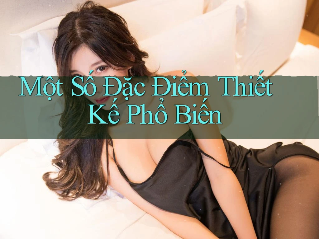 Một Số Đặc Điểm Thiết Kế Phổ Biến Một Số Đặc Điểm Thiết Kế Phổ Biến
